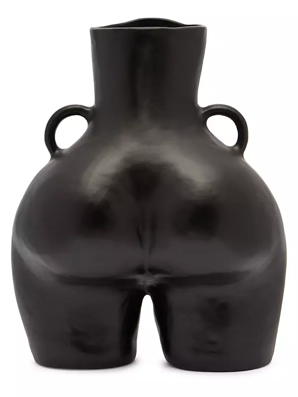 Love Handles Black Vase