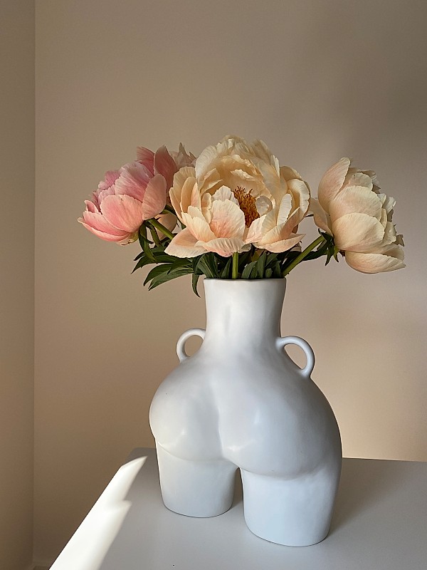 Shop Anissa Kermiche Love Handles White Vase | Saks Fifth Avenue Shop Anissa Kermiche Love Handles White Vase | Saks Fifth Avenue