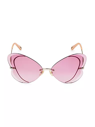 Tayla 65MM Butterfly Sunglasses