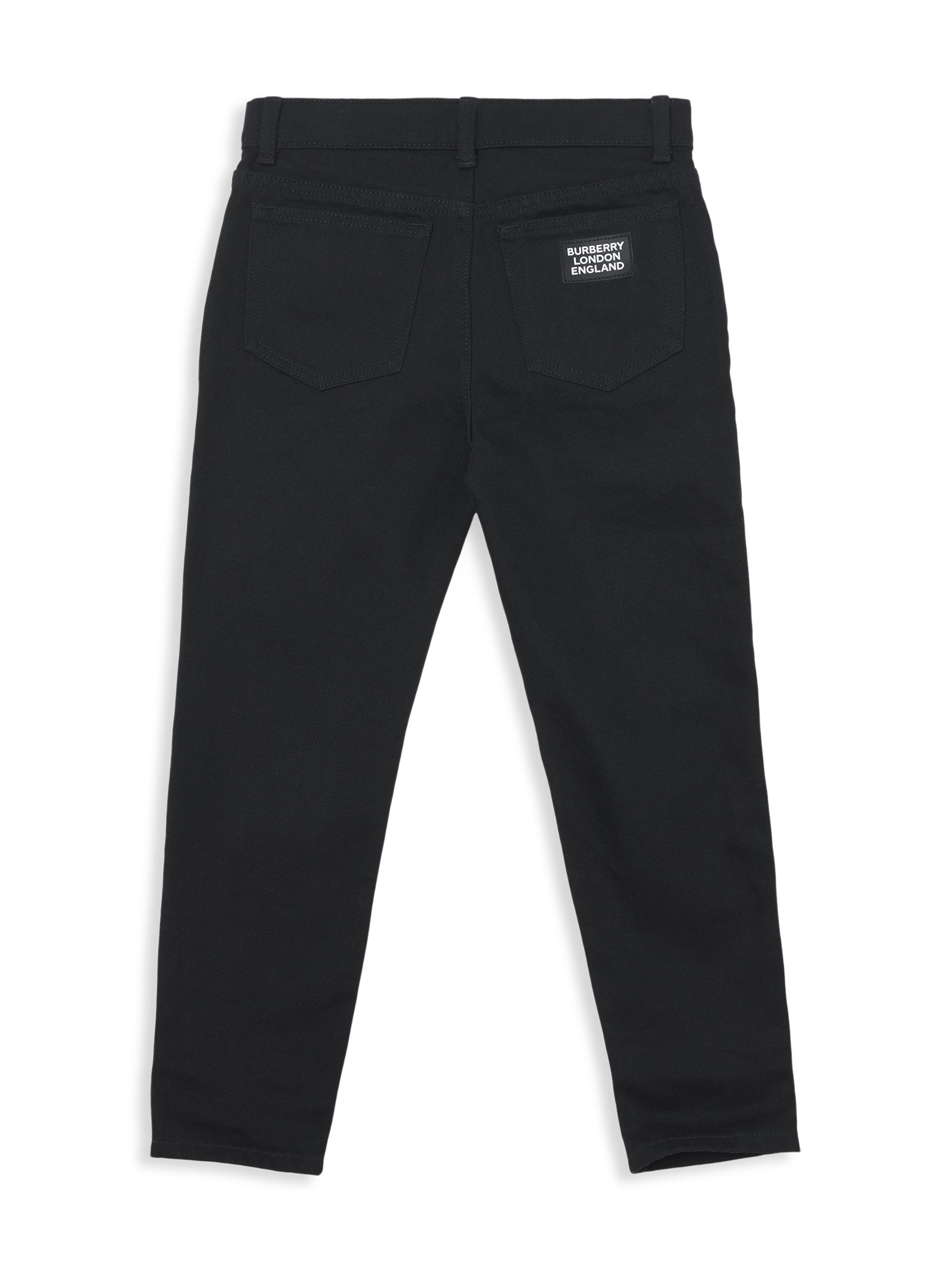 Burberry Little Girl's & Girl's Skinny Japanese Denim Pants | Saks