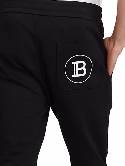 Shop Balmain Monogram Track Pants