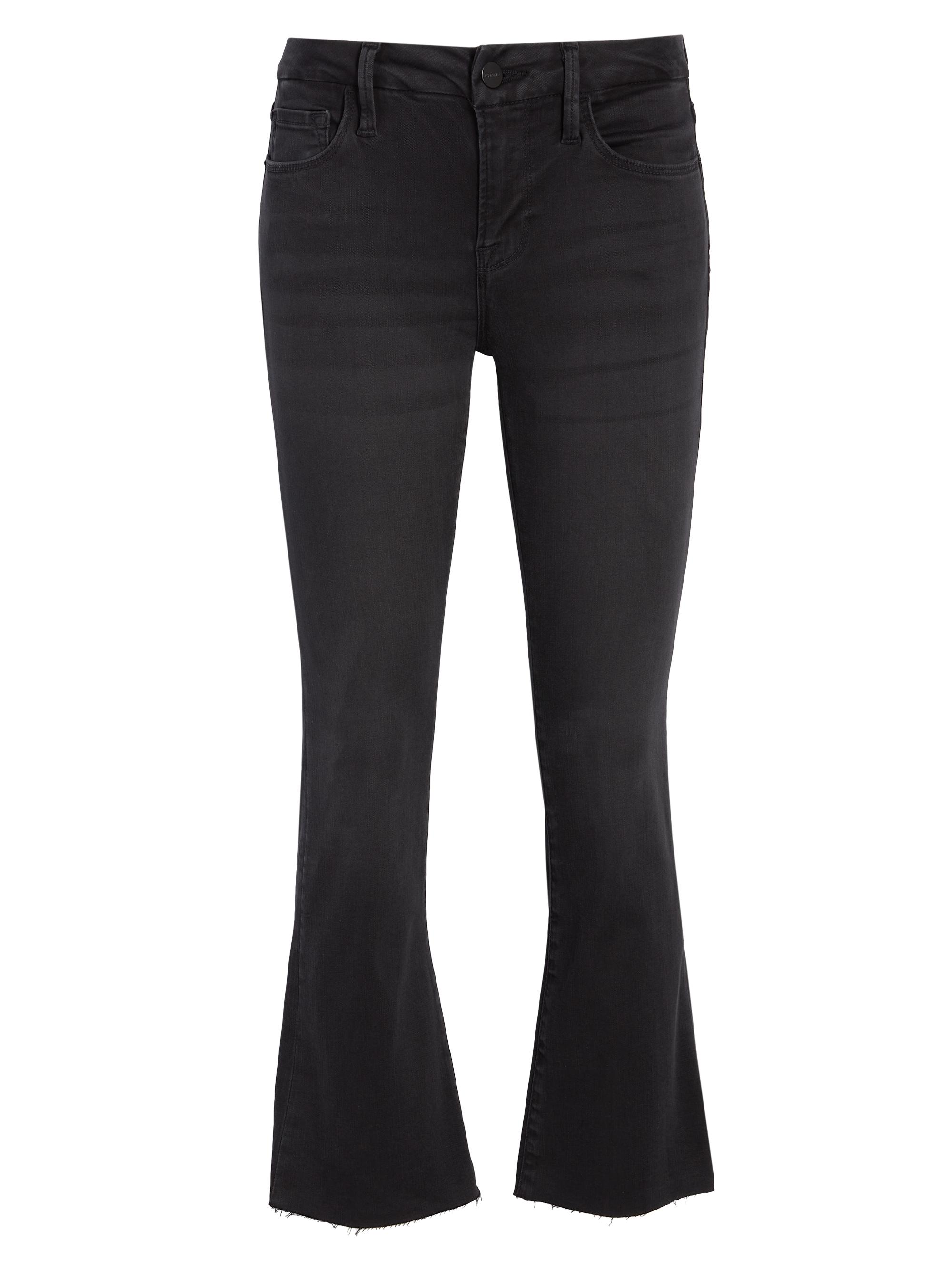 Frame Women's Le Cropped Mini Bootcut Jeans - Kerry