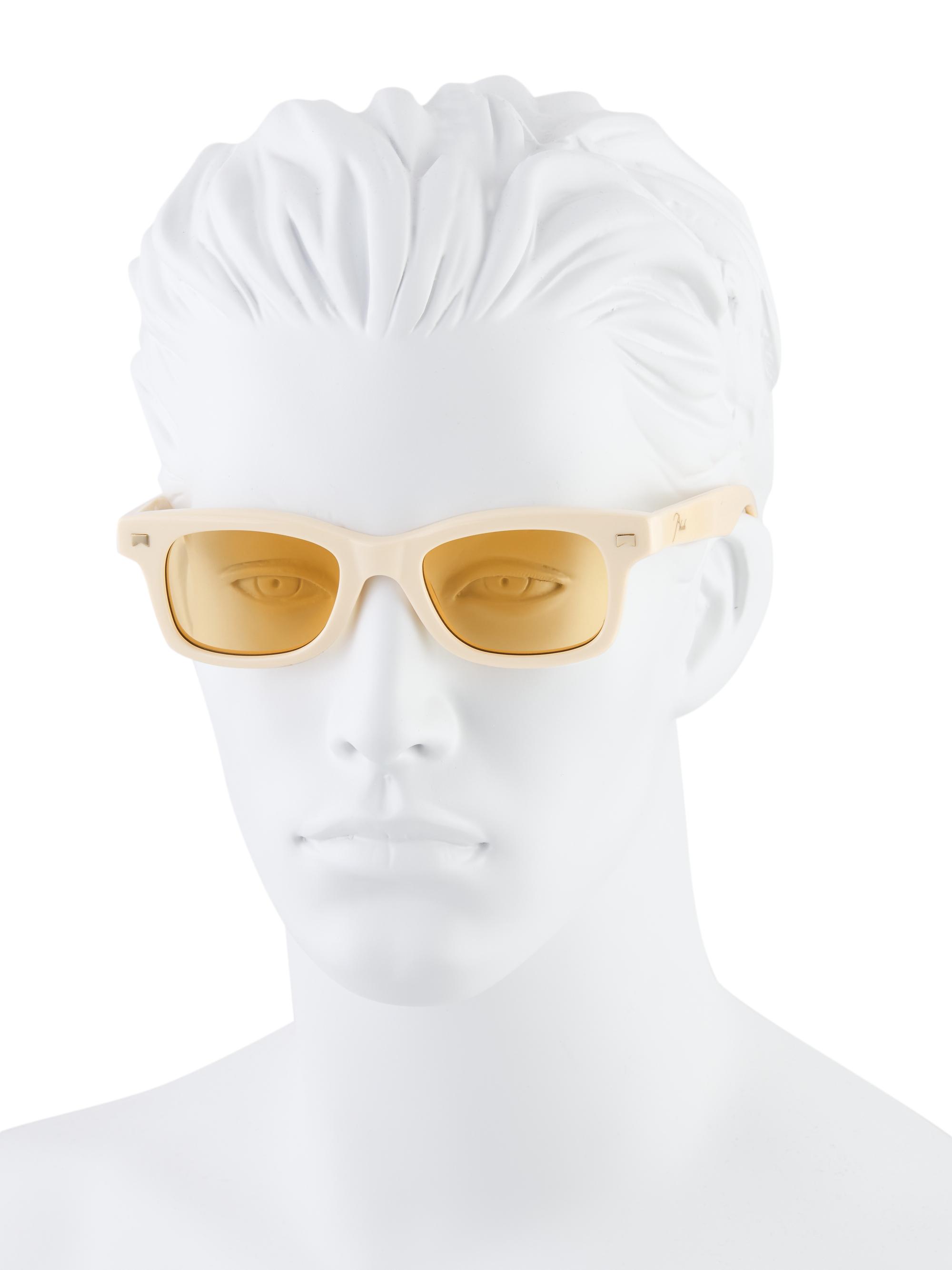 Rhude Sun Ray Acetate 48mm Rectangular Sunglasses | Saks Fifth Avenue