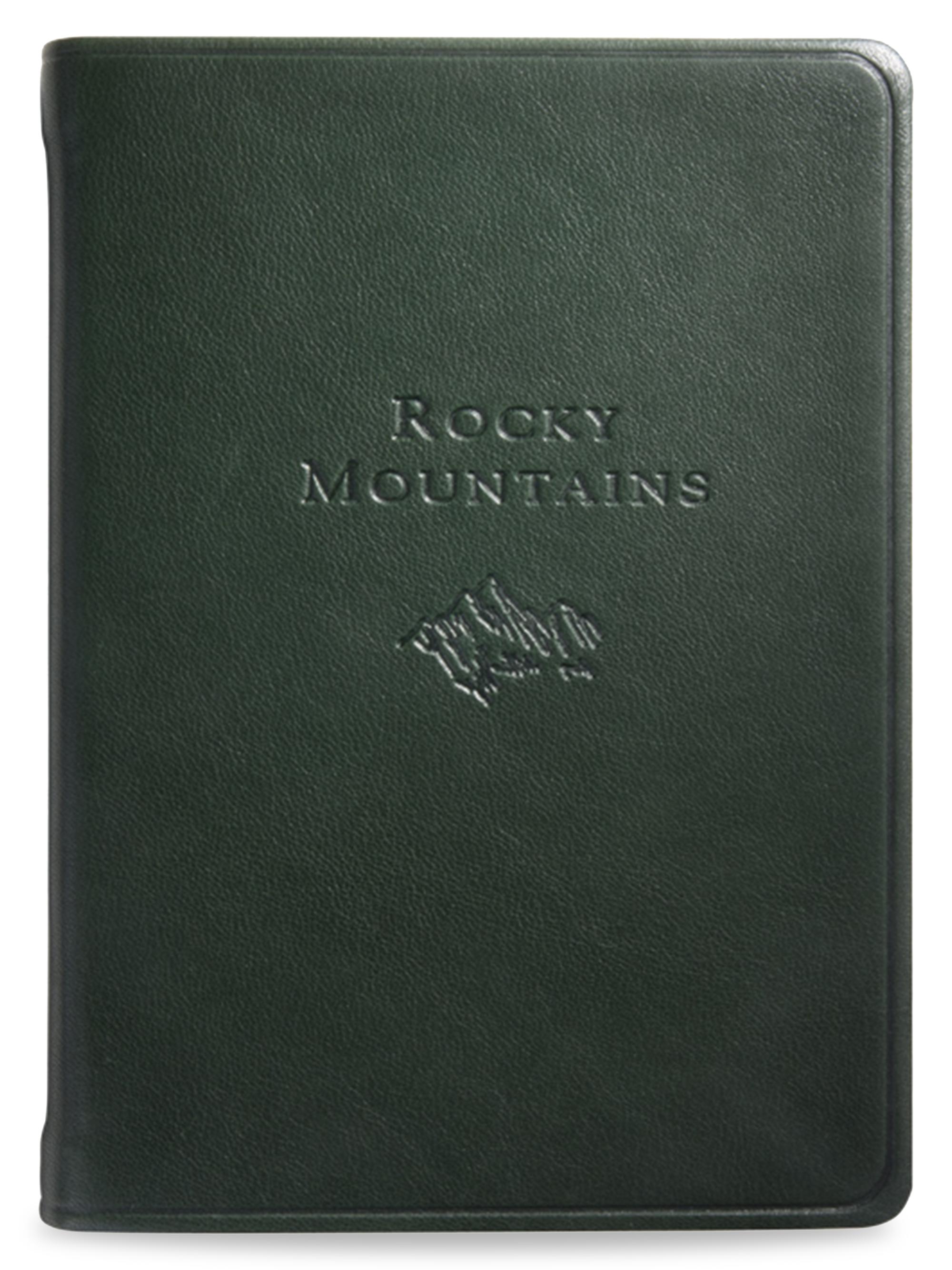 Graphic Image Rocky Mountains Journal - Green