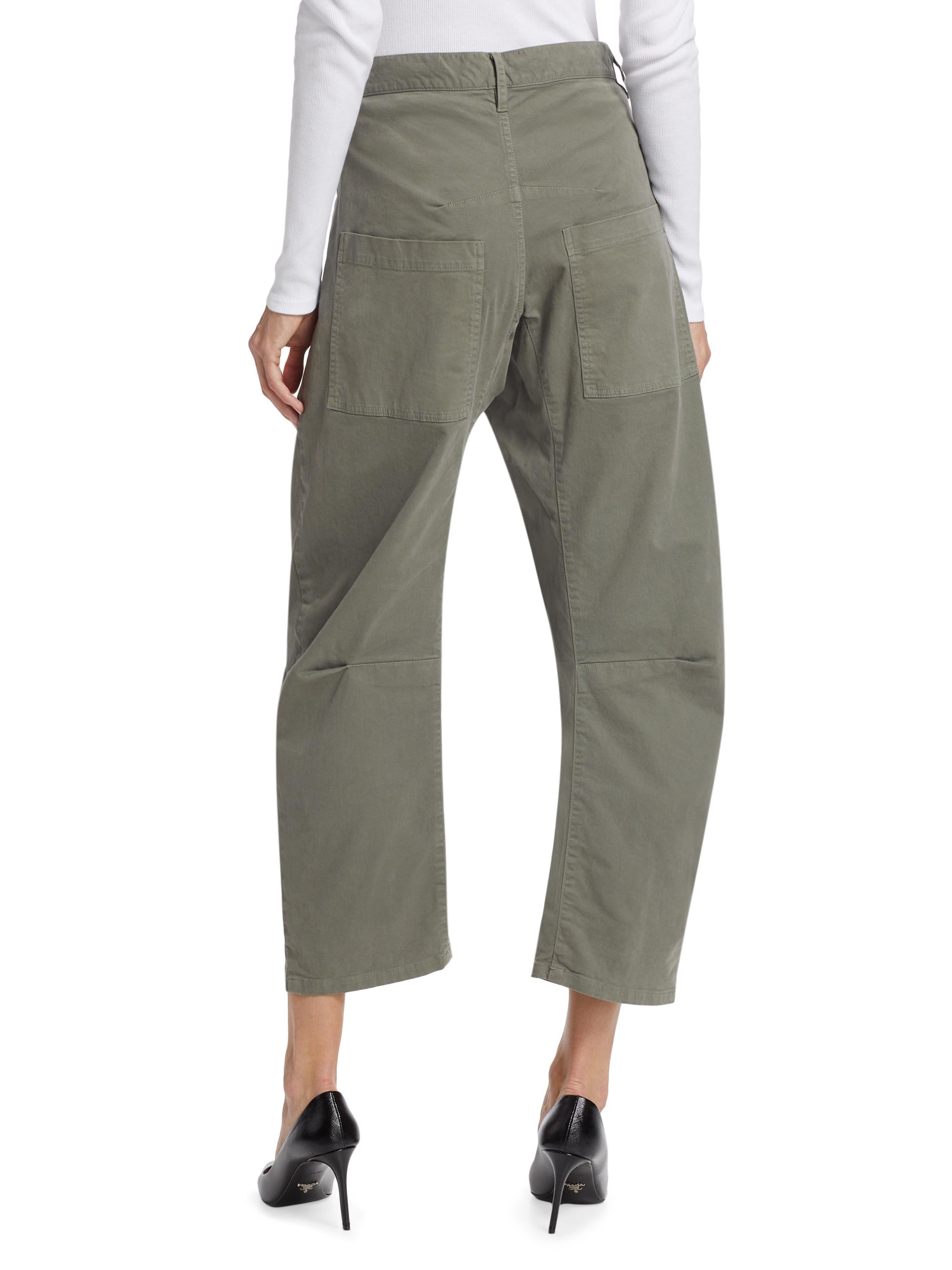 Nili Lotan Shon Cotton Twill Pants | Saks Fifth Avenue