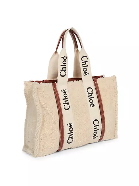 Chloé Large Woody Tote Bag