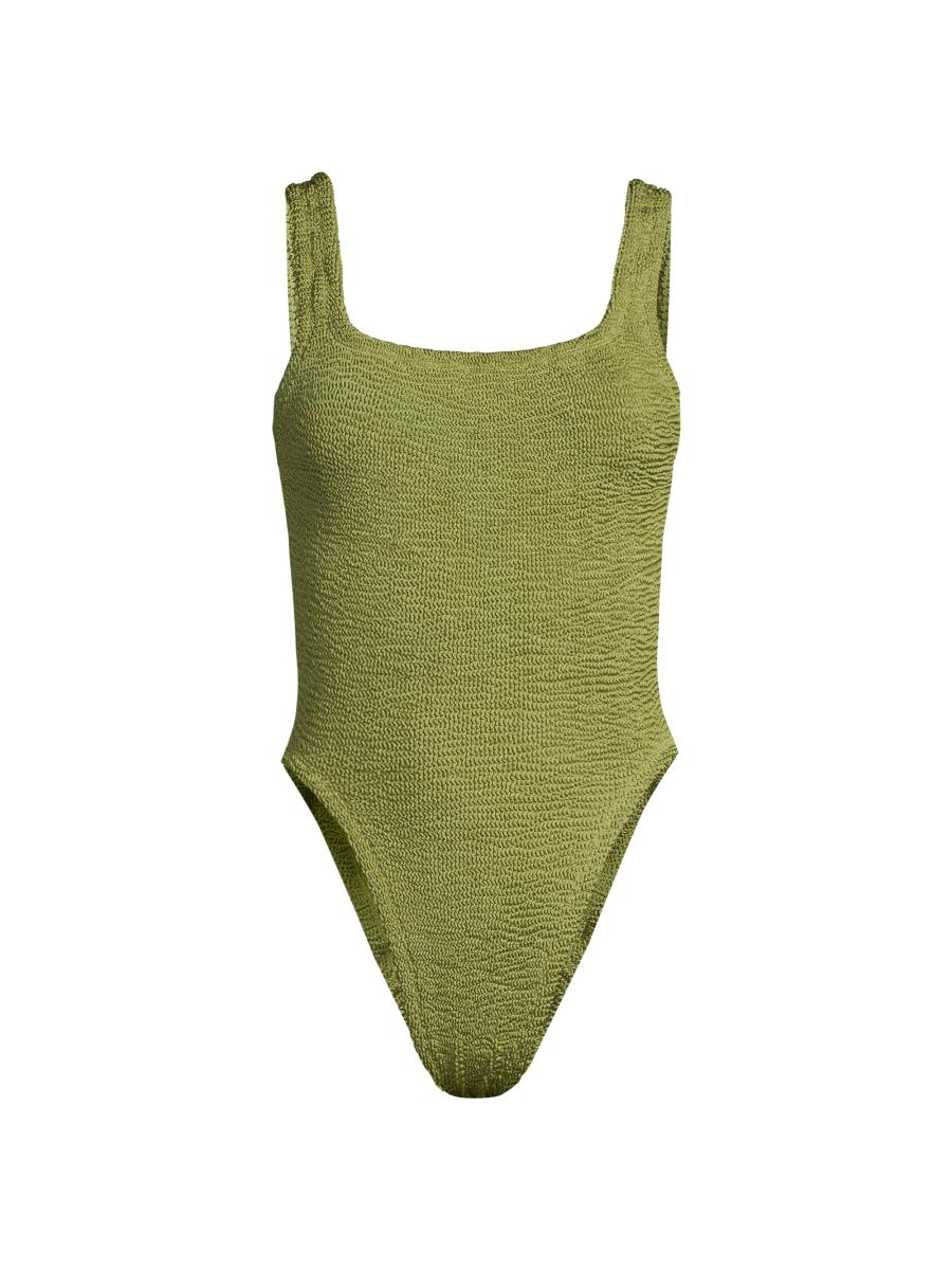 Hunza G Crinkle One-Piece Swimsuit | Saks Fifth Avenue