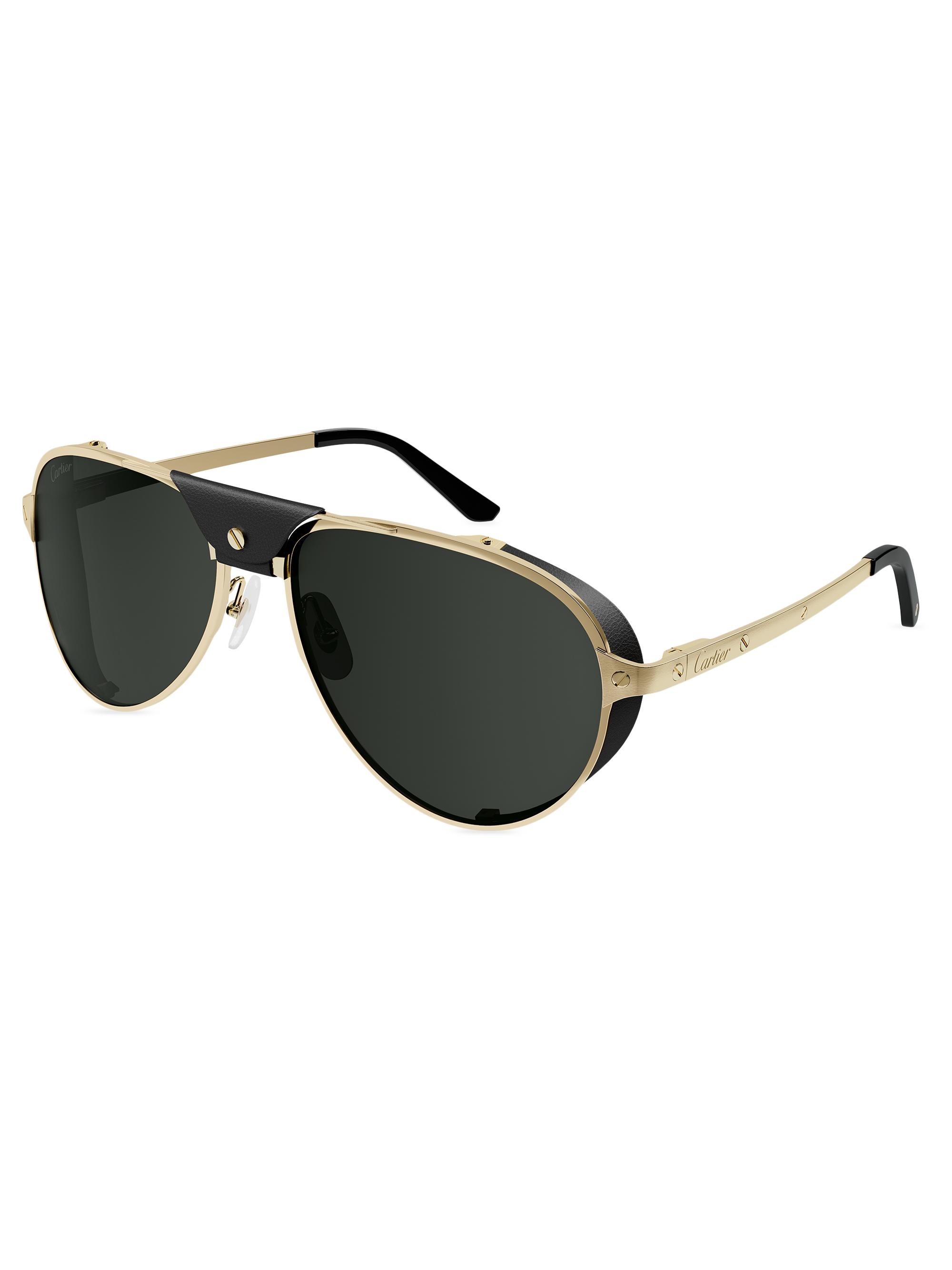 cartier mens aviator sunglasses