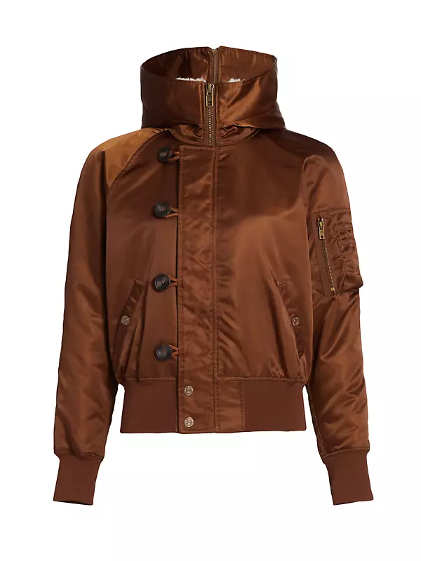 The Puffer Zip-Up Bomber Jacket