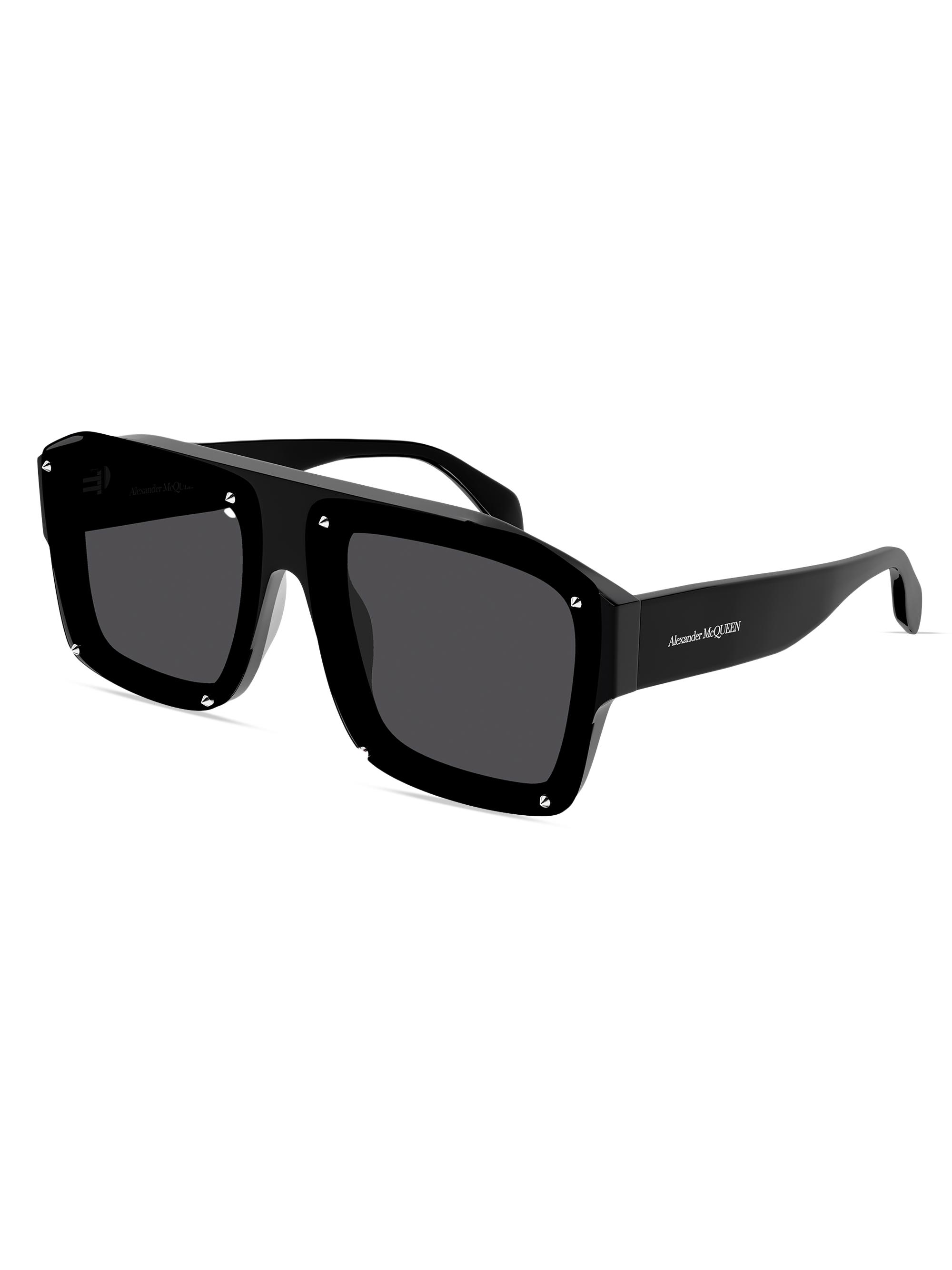 McQueen Men's Icons Am0335s-001 62MM Sunglasses - Black