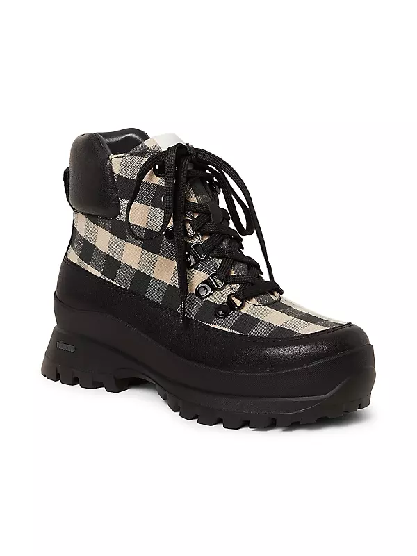 Owen Platform Leather Hiker Boots