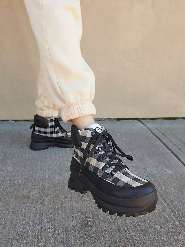Owen Platform Leather Hiker Boots