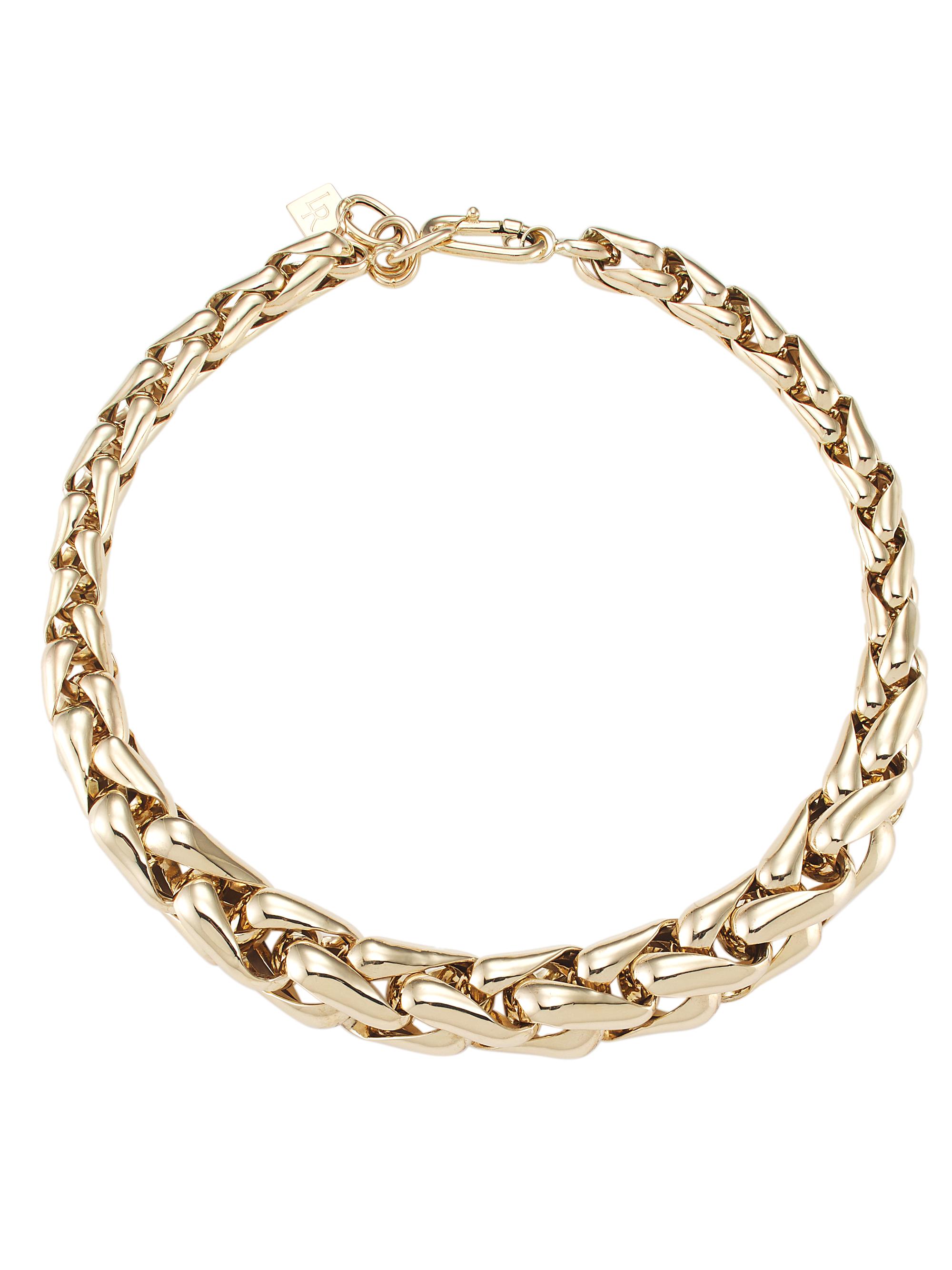 Lauren Rubinski Women's 14K Yellow Gold  Wheat Chain Necklace