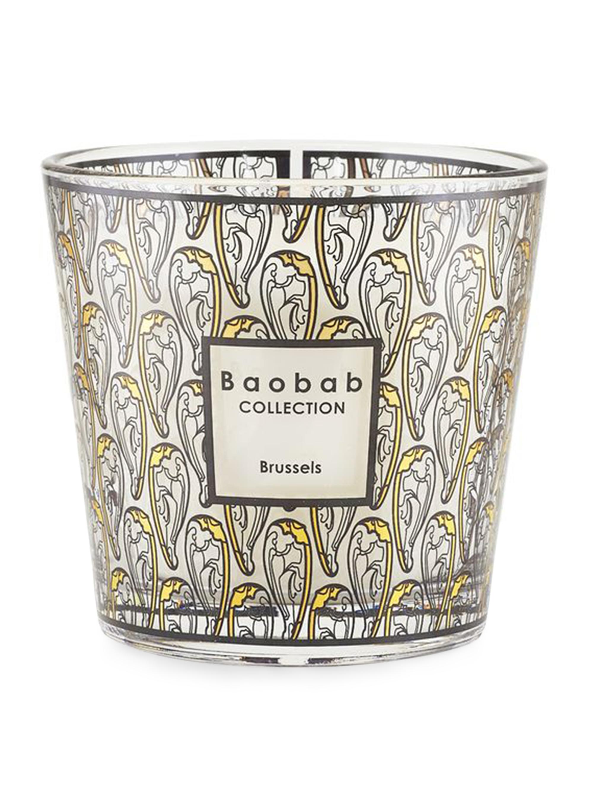 Baobab Collection My First Baobab Brussels Candle - White Silver