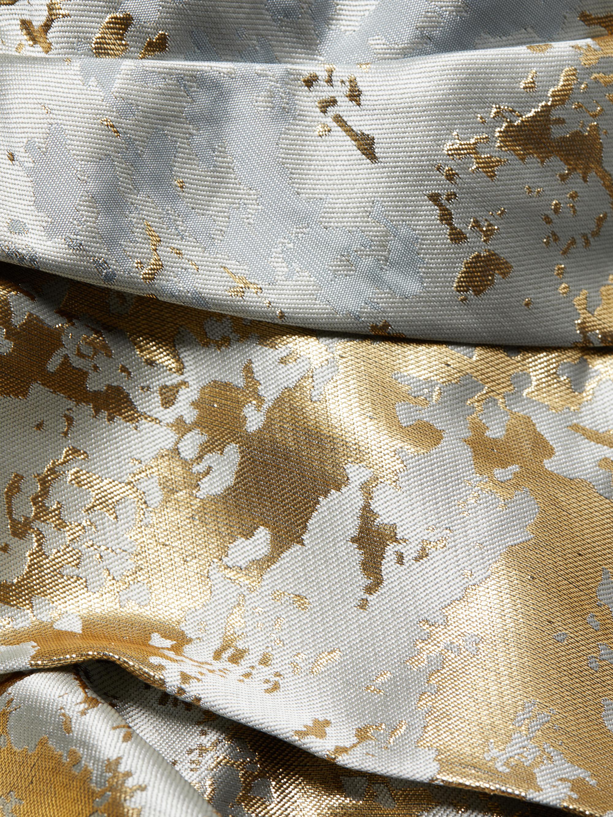 Rene Ruiz Collection Jacquard Off-The-Shoulder Gown | Saks Fifth