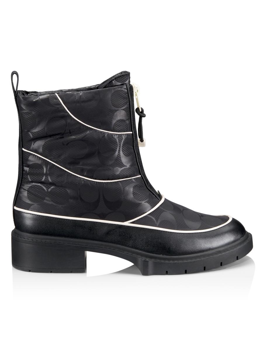 靴 Coach boots COACH® Outlet | Citysole Lace Up Boot In Signature Jacquard