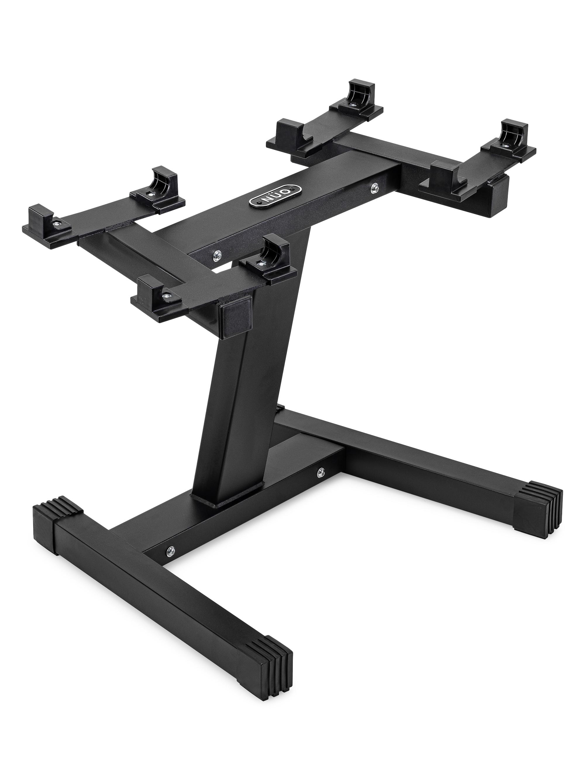 SMRTFT Nuobell Single Post Weight Rack - Black