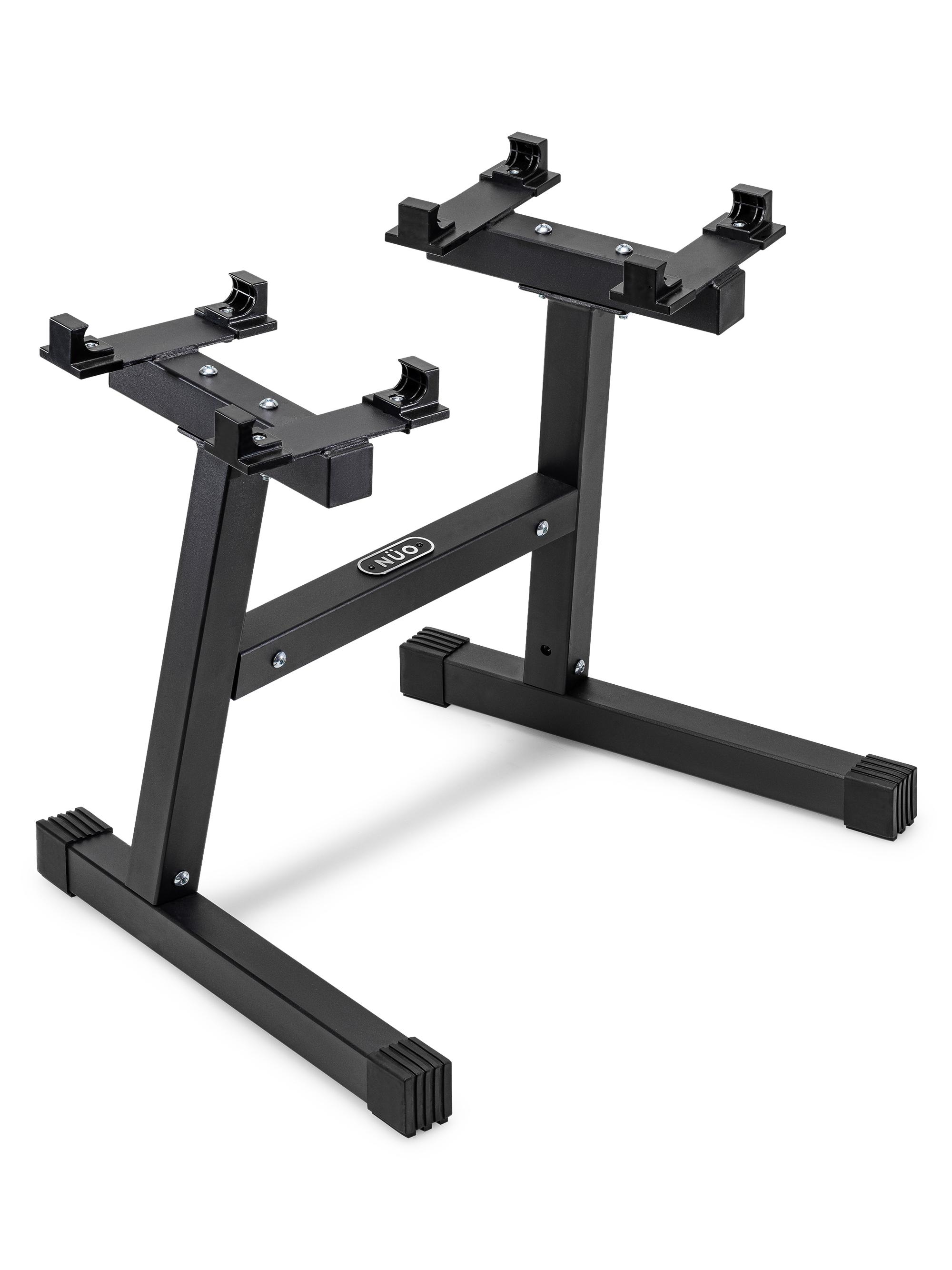 SMRTFT Nuobell Double Post Weight Rack - Black