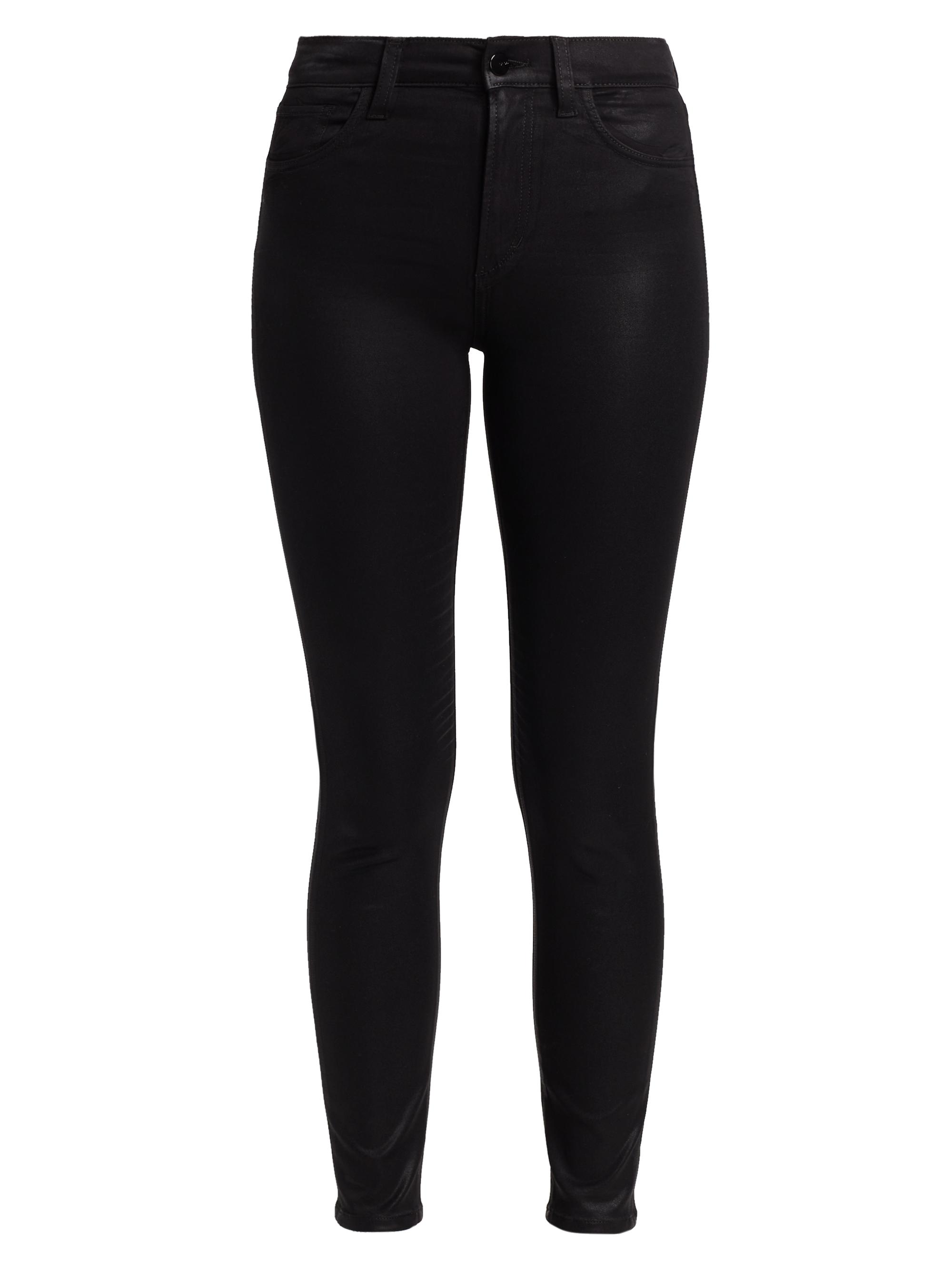 Joe's Jeans Women's Charlie Coated Ankle Jeans - Black