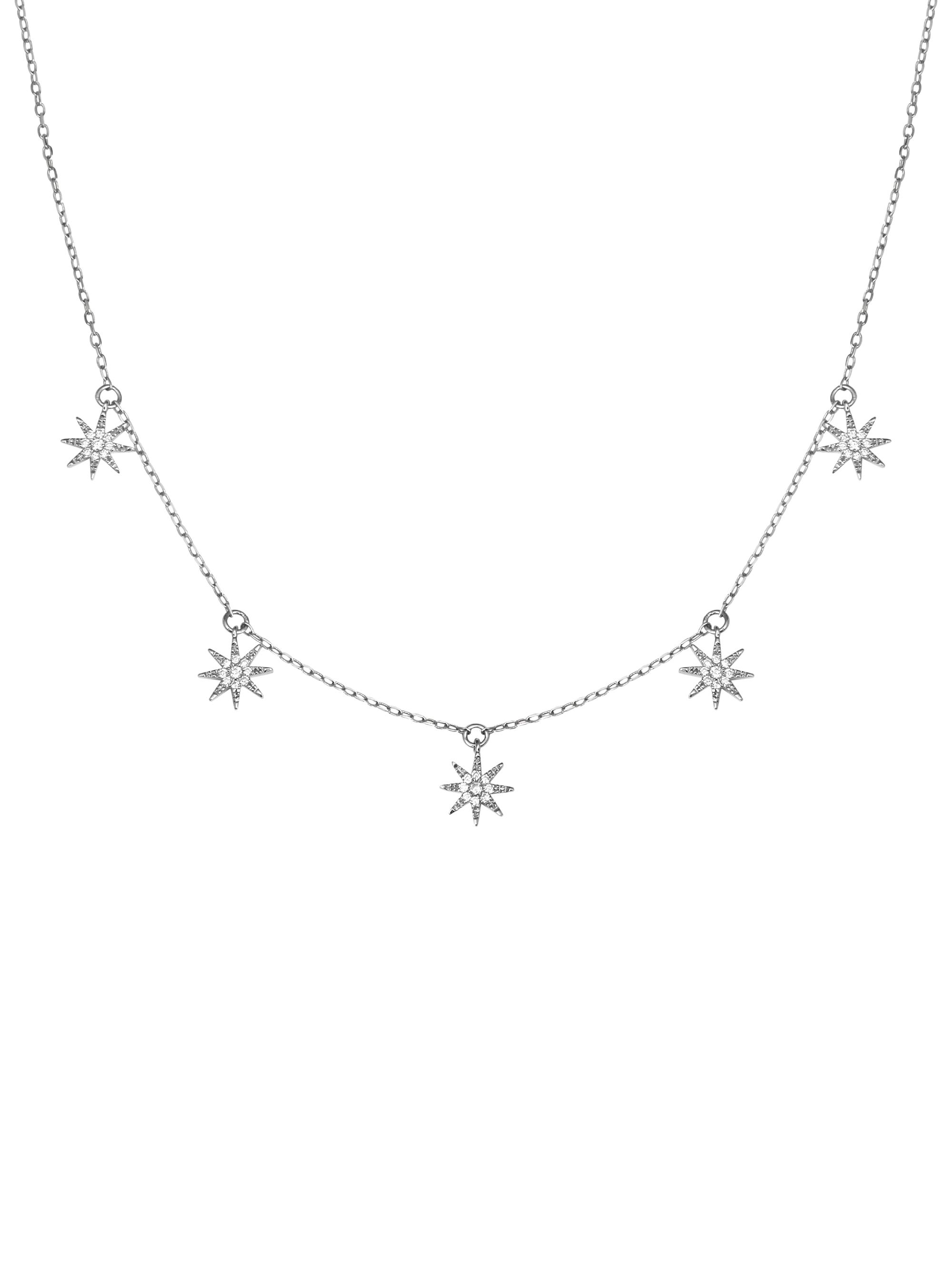 Djula Women's Soleil 18K White Gold & Diamond Necklace - White Gold