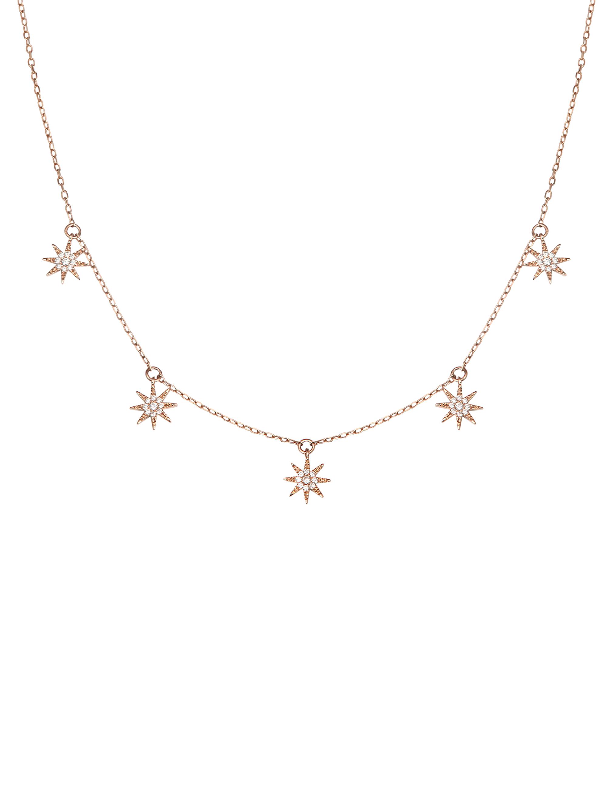 Djula Women's Soleil 18K Rose Gold & Diamond Necklace - Pink Gold