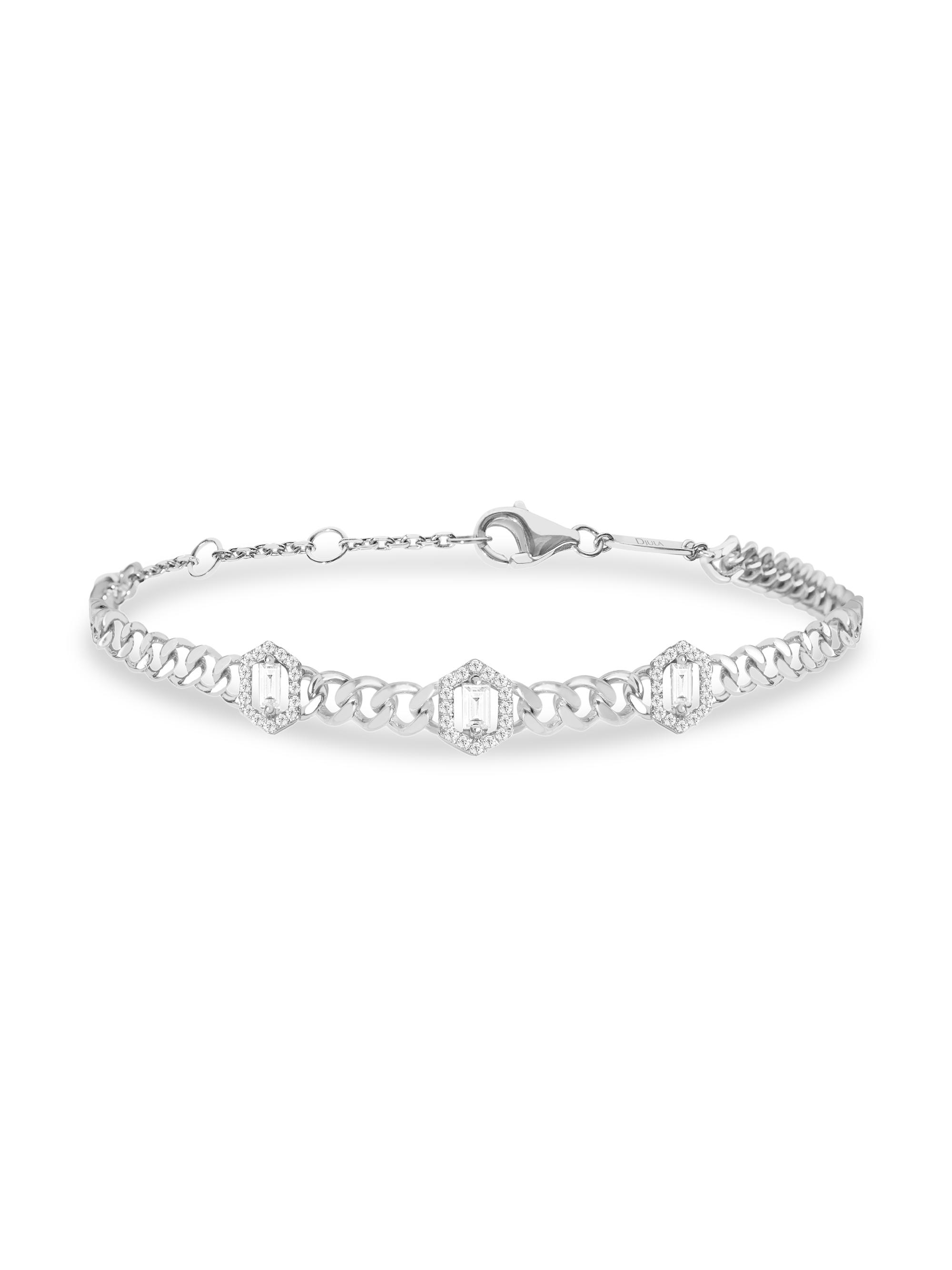 Djula Women's Sublissime N2 18K White Gold & Diamond Bracelet - White Gold