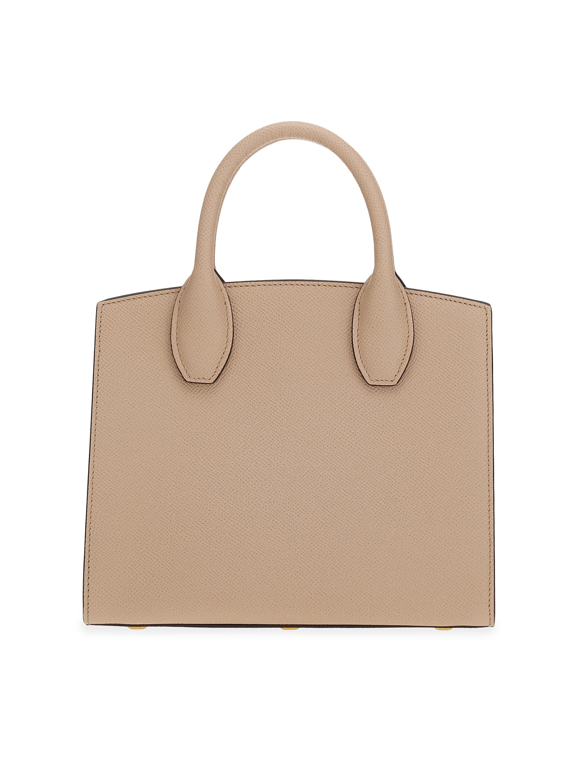 FERRAGAMO Studio Box Mini Leather Top-Handle Bag | Saks Fifth Avenue