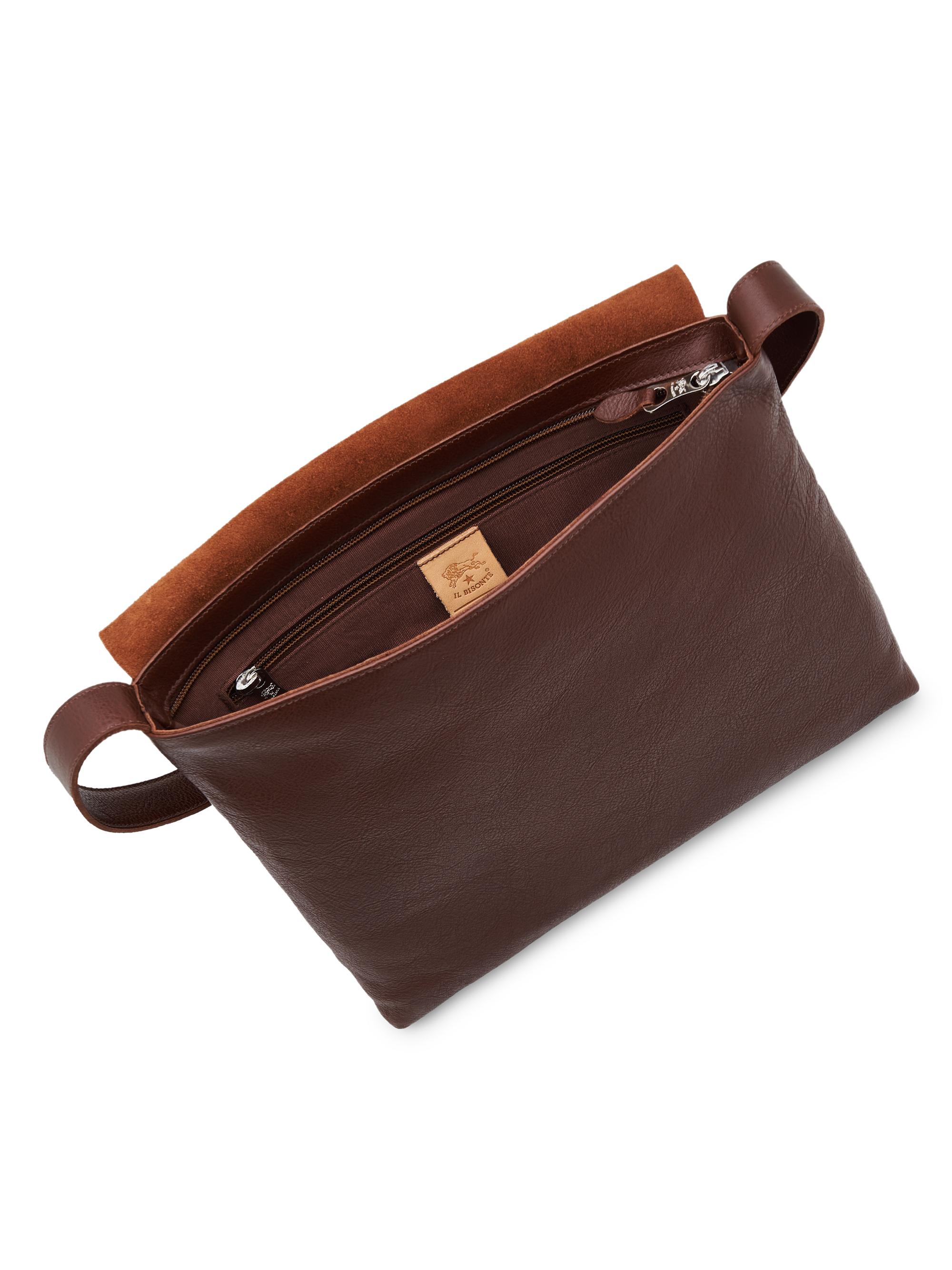 Il Bisonte Leather Messenger Bag | Saks Fifth Avenue display picture 1