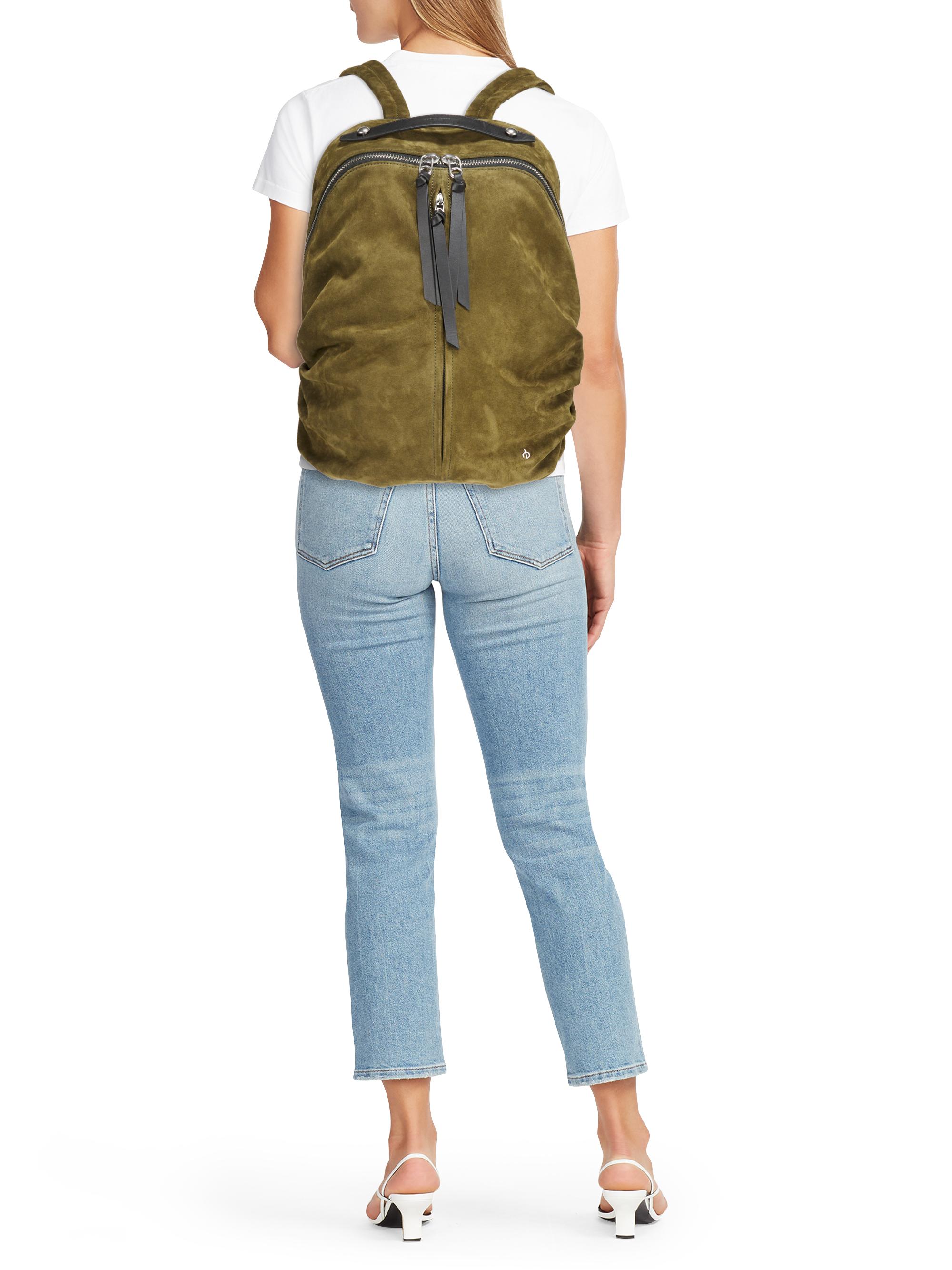 rag & bone Commuter Suede Backpack | Saks Fifth Avenue