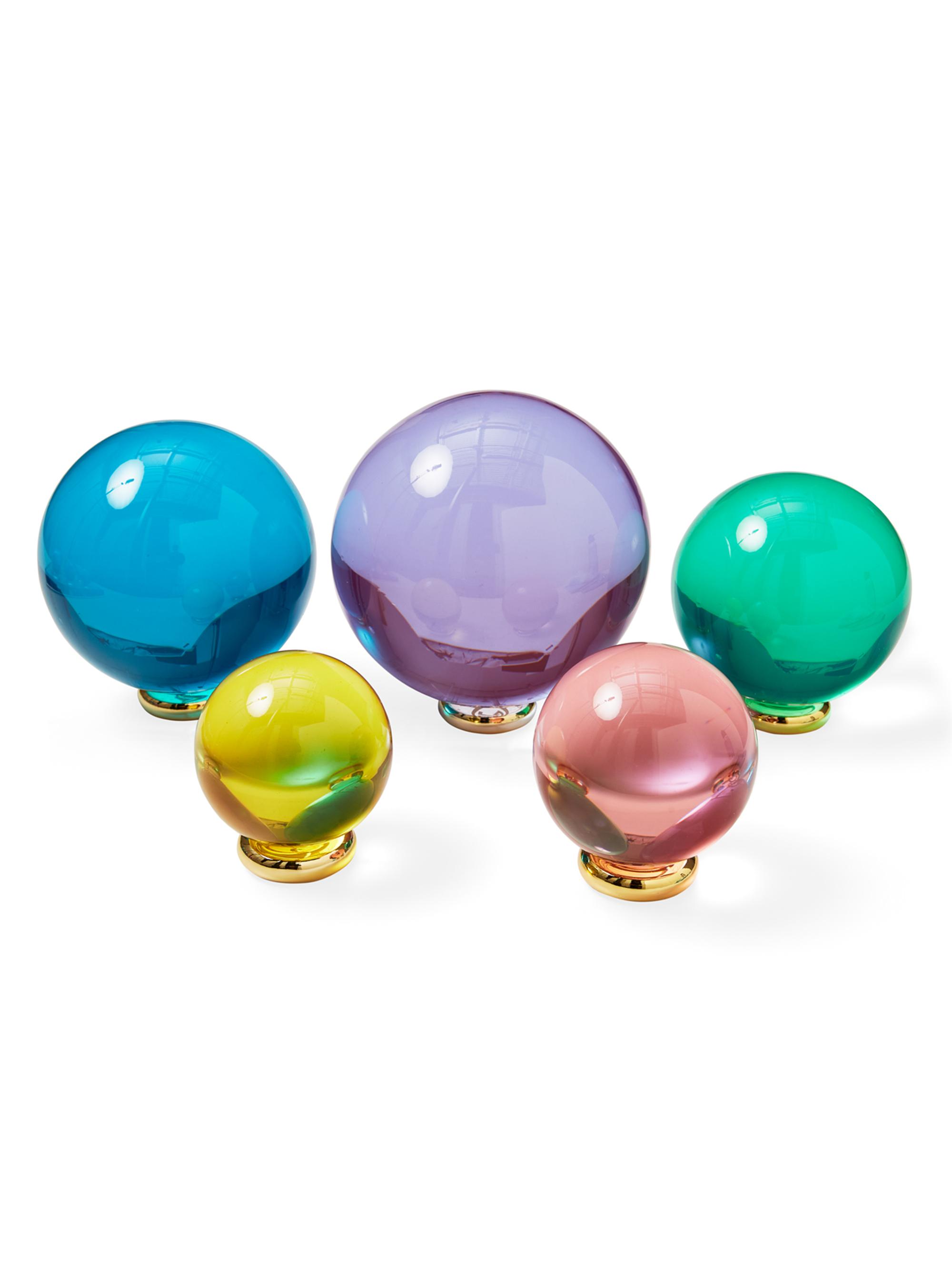 Jonathan Adler Acrylic 5-Piece Orb Set