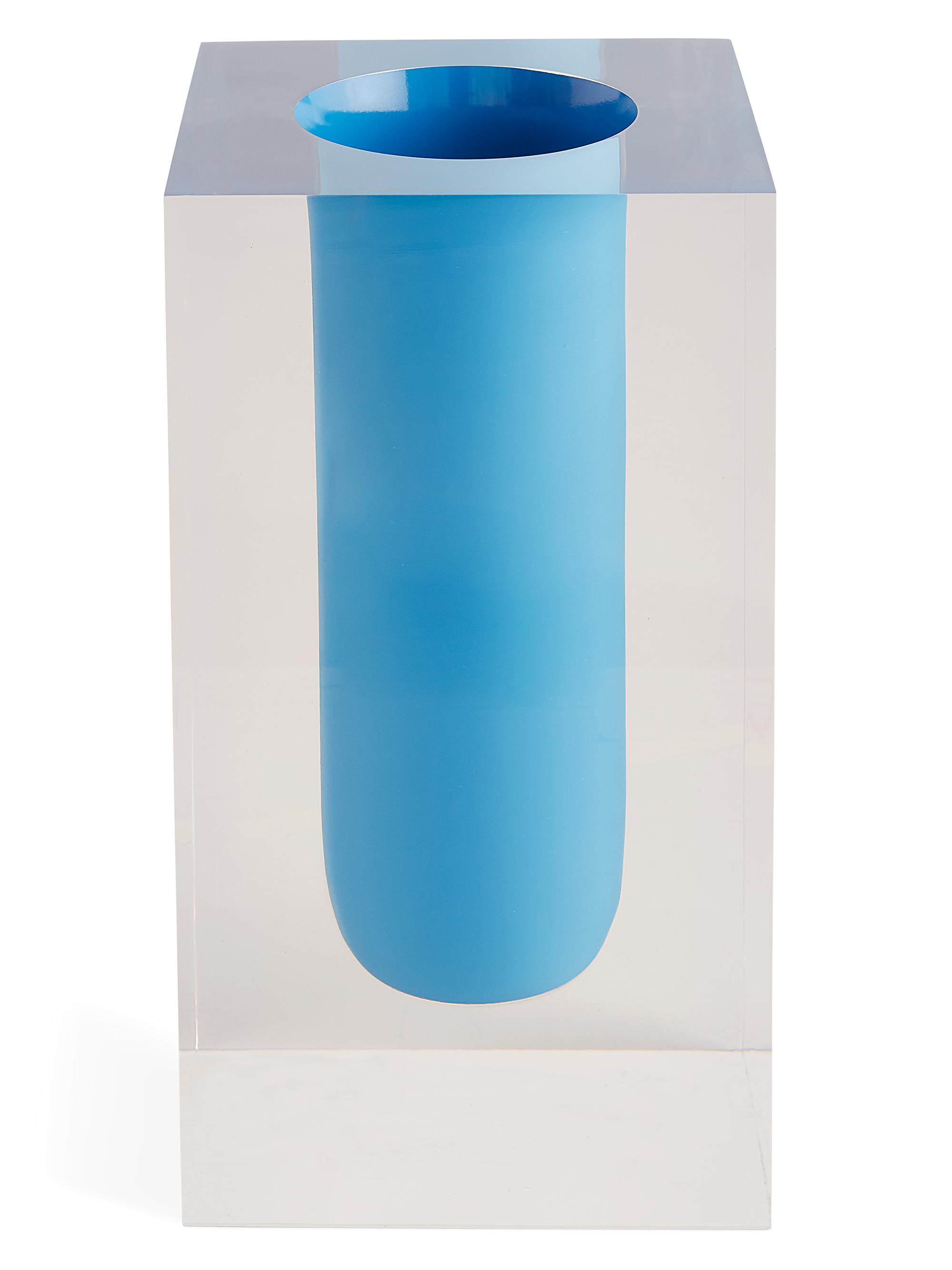Jonathan Adler Bel Air Tube Vase - Blue