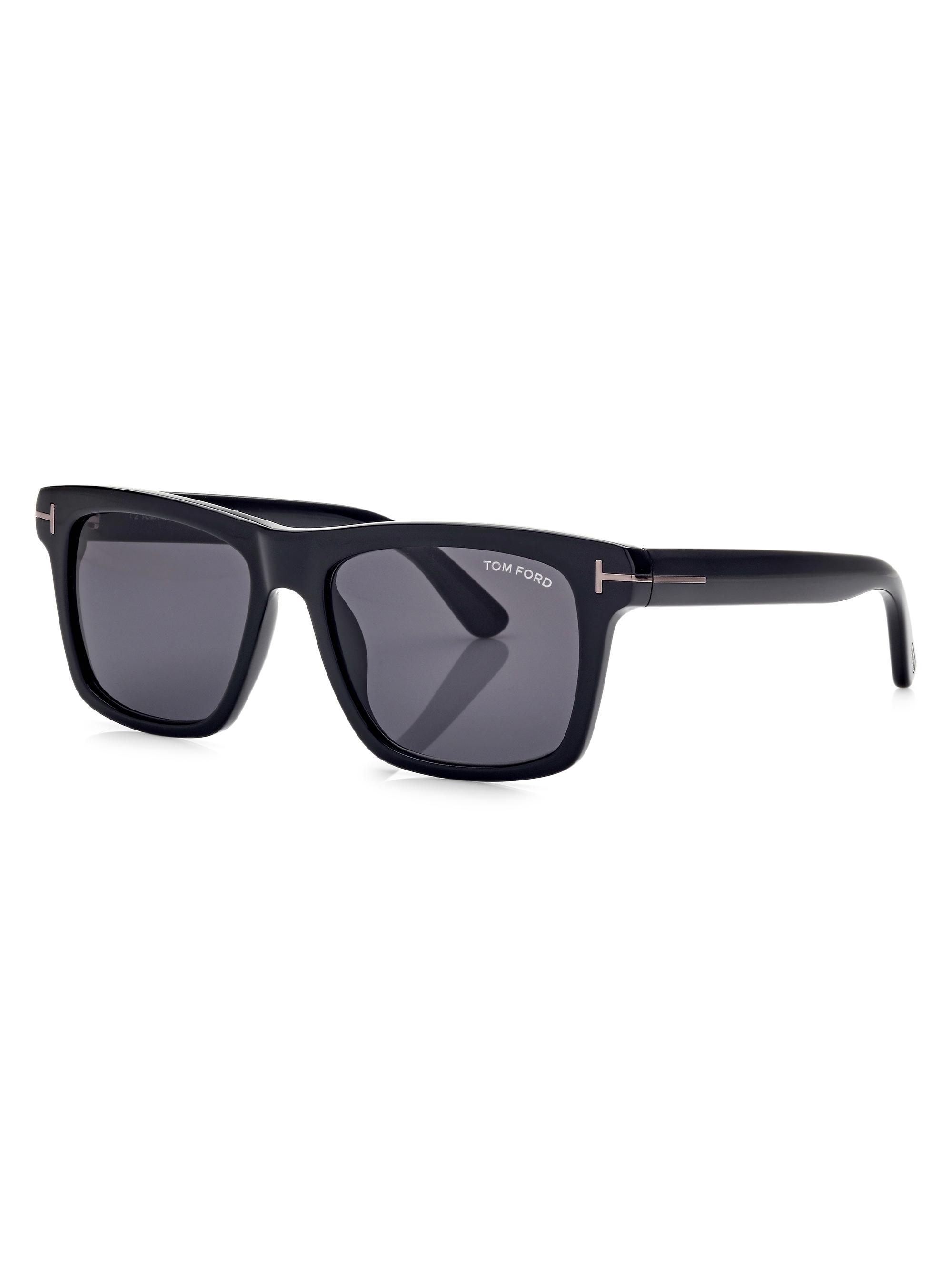 TOM FORD Buckley-02 56MM Wayfarer Sunglasses | Saks Fifth Avenue