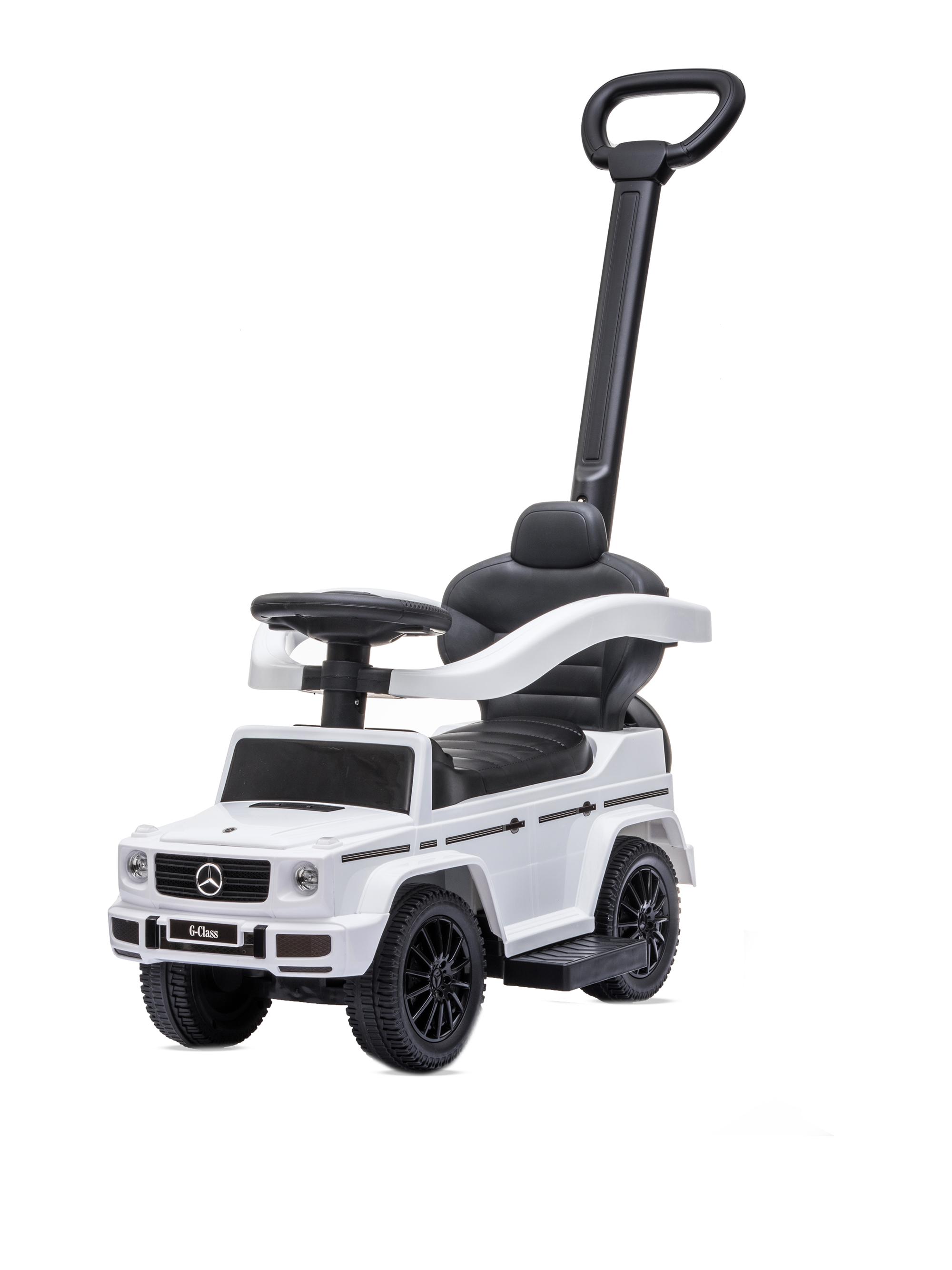 Best Ride on Cars Little Kid's Mercedes G-Wagon 3-in-1 Push Car - White