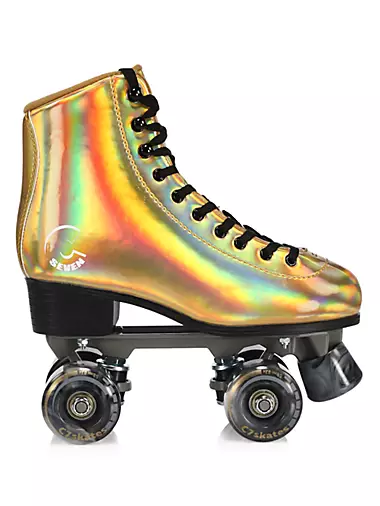 Icon Farrah Quad Holographic Roller Skates