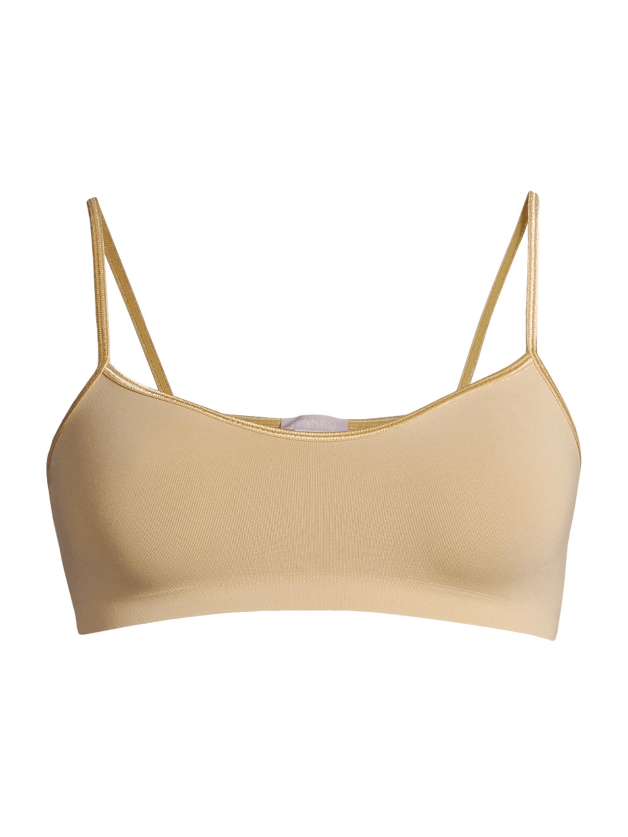 Hanro Women's Touch Feel Spaghetti Crop Top - Beige