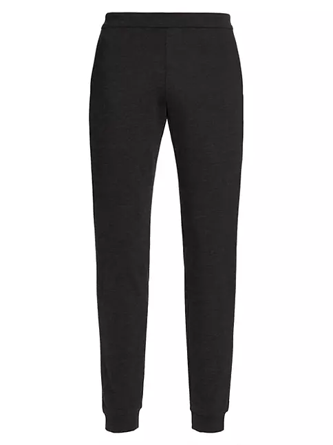 Shop Saks Fifth Avenue Slim-Fit Solid Cotton Jogger Pants