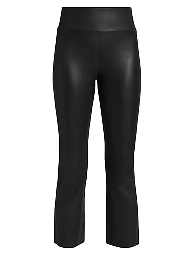 SPRWMN High Waisted Crop Flare Leggings - Army pour Femme