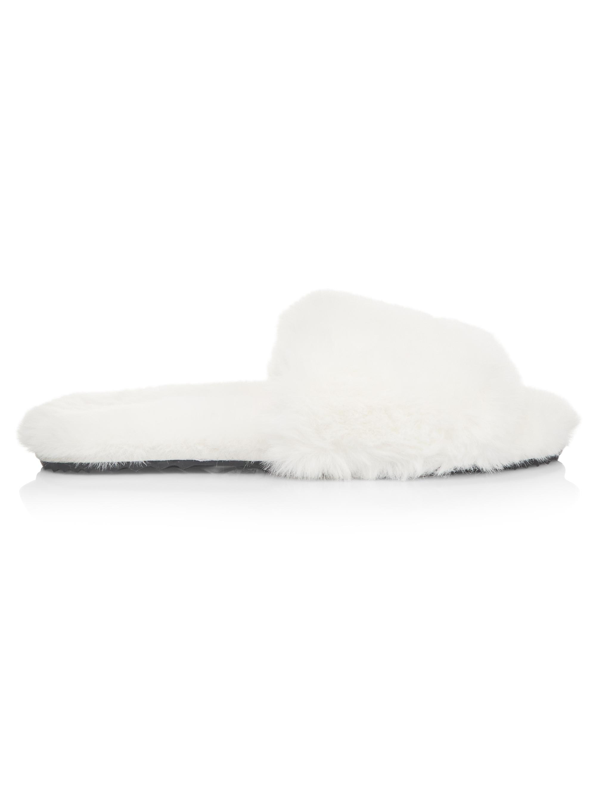 Apparis Women's Diana Faux Fur Slippers -