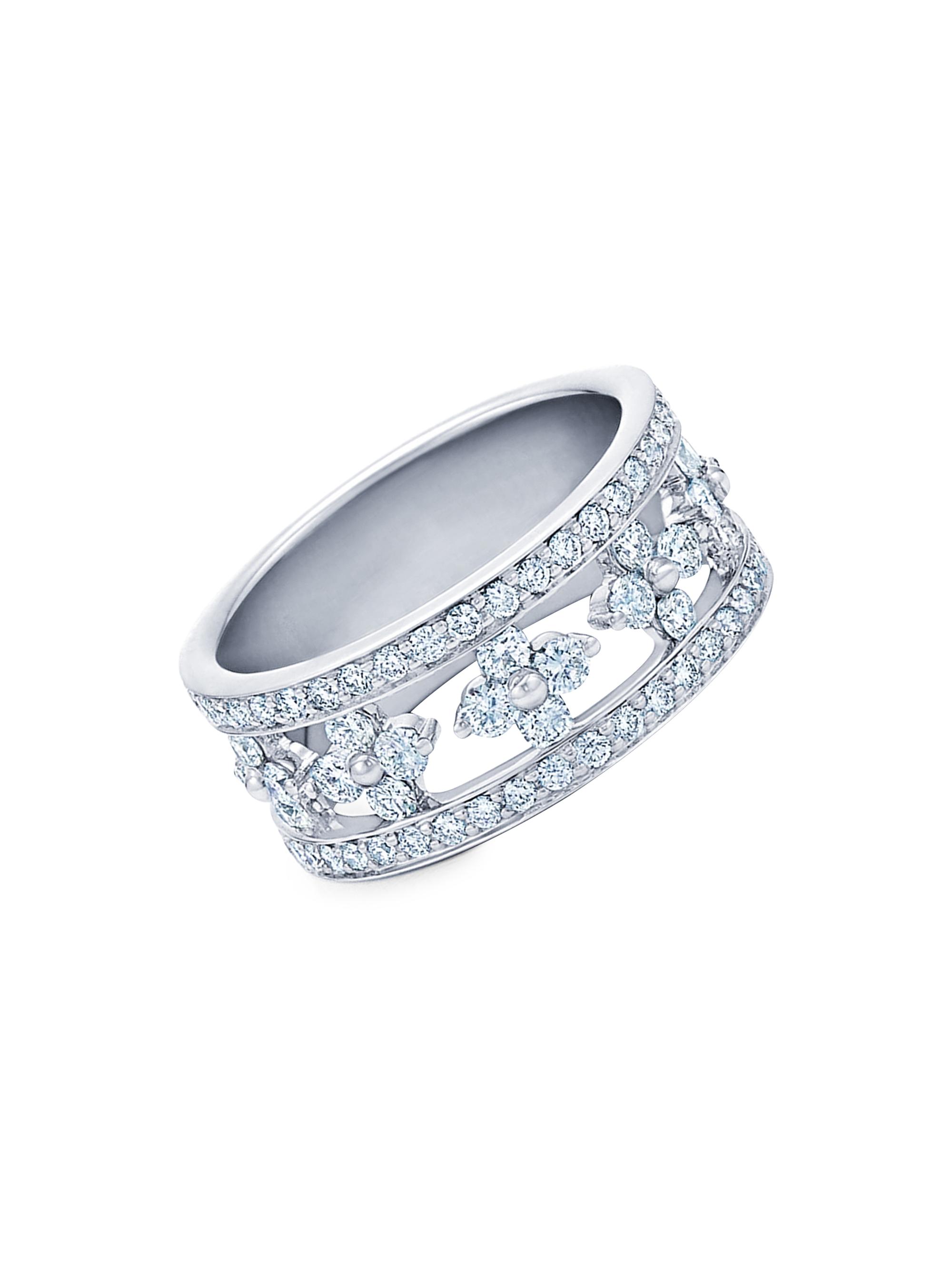 Kwiat Women's Jasmine 18K White Gold & Diamond Ring - White Gold