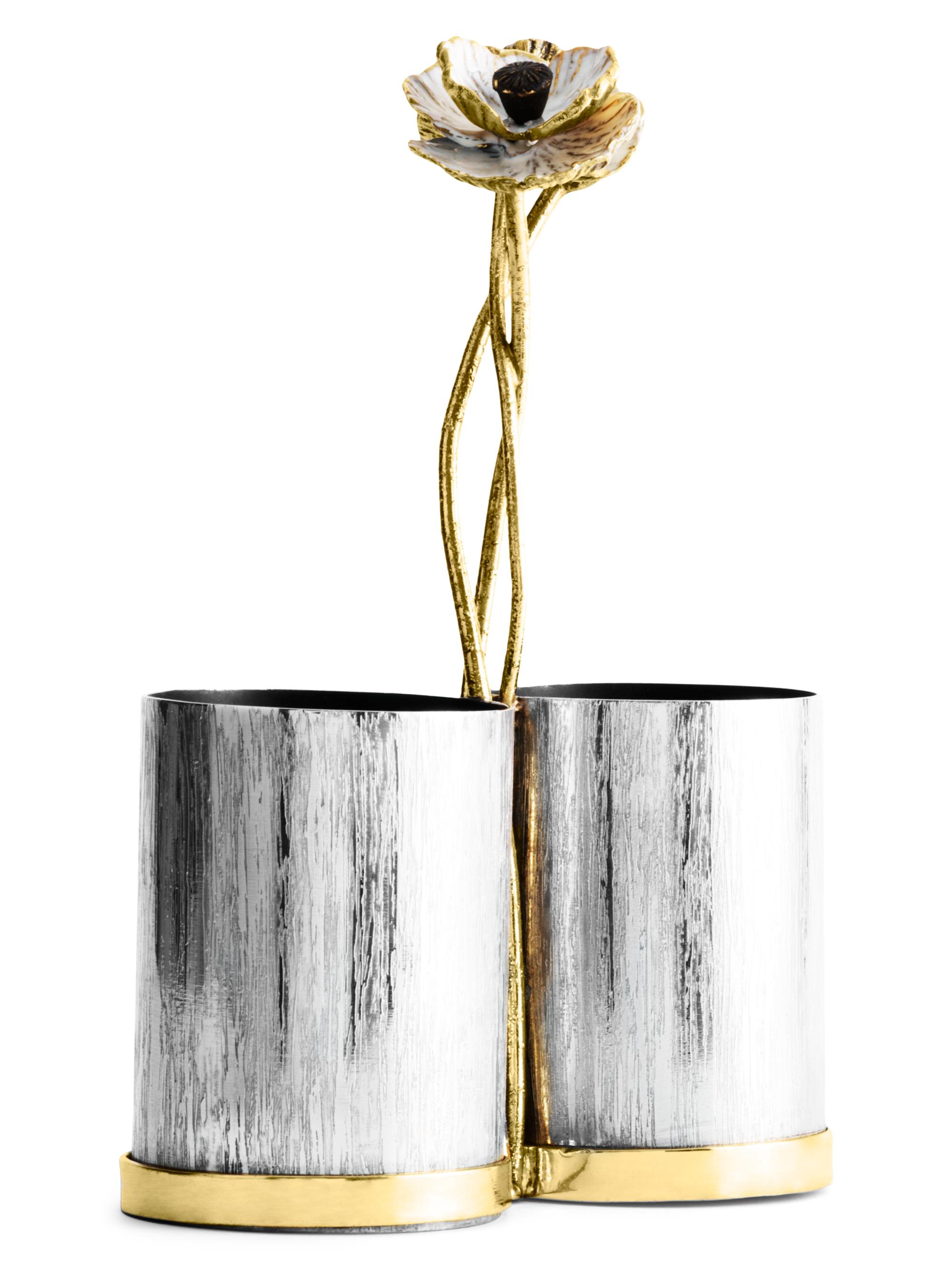Michael Aram Anemone Cutlery Caddy | Saks Fifth Avenue