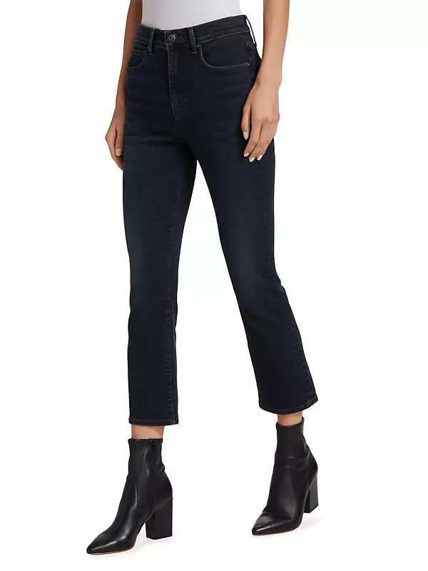 Carly High-Rise Stretch Kick-Flare Jeans