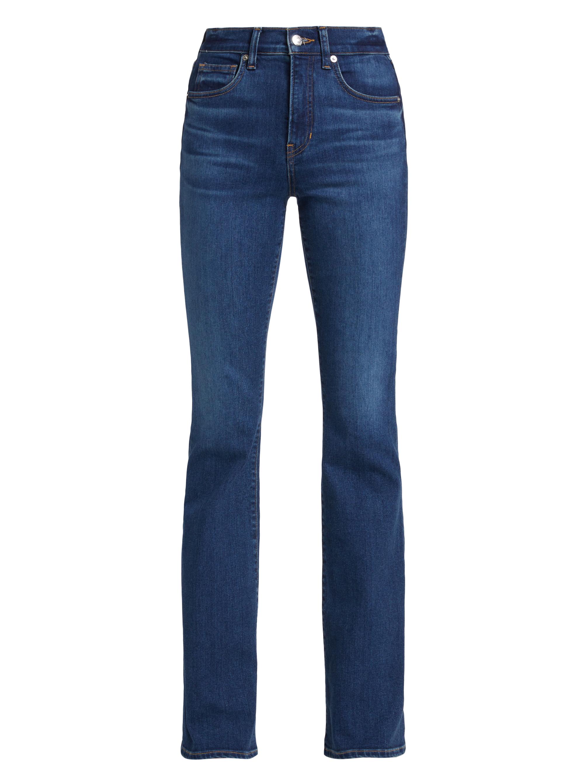 Veronica Beard Women's Beverly High-Rise Skinny Flared Jeans - Bright Blue