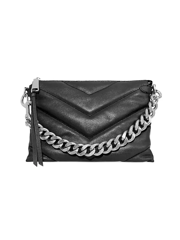 Maxi Edie Quilted Leather Shoulder Bag