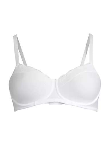 Hanro Women's Allure Deep Plunge Padded Bra, Off White, 34D : :  Clothing, Shoes & Accessories