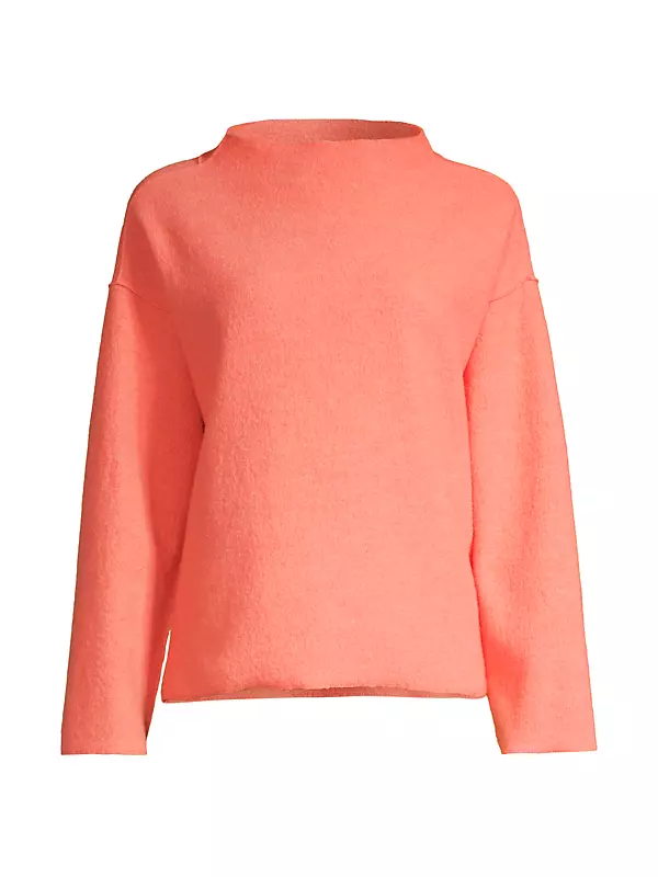 Funnel Neck Boxy Sweater