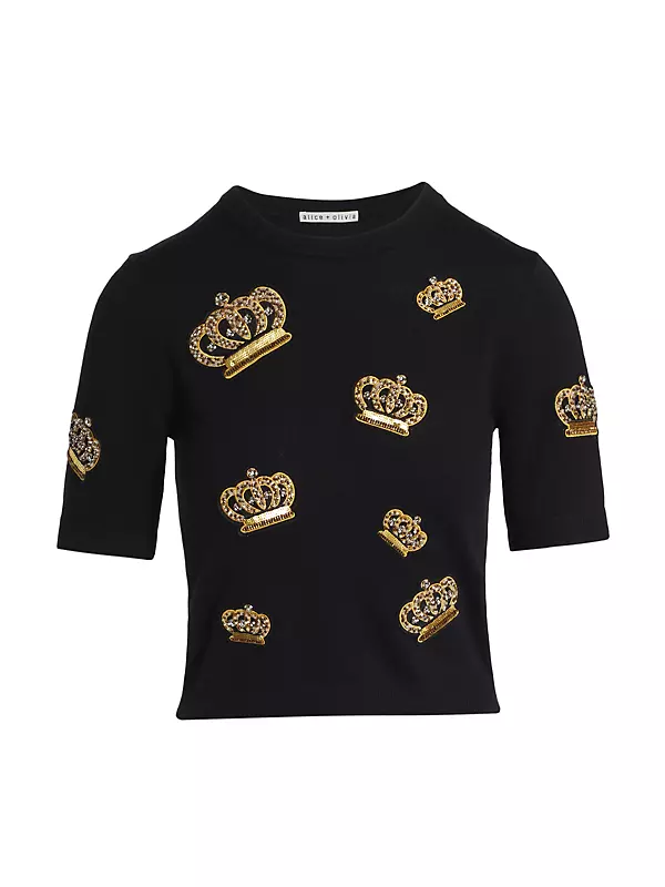 Ciara Crown Pullover Sweater