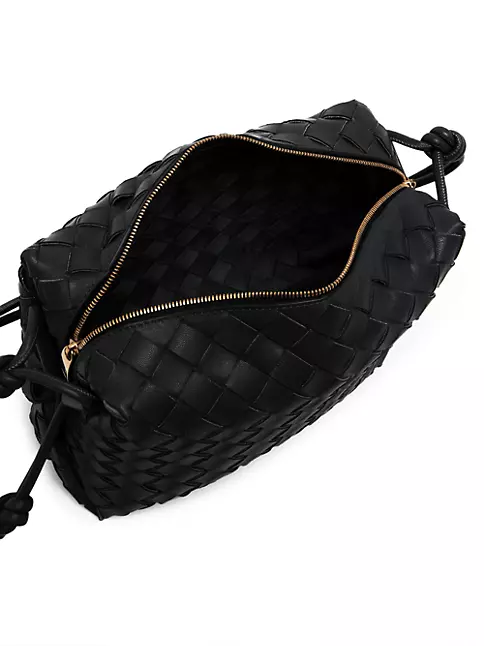 BOTTEGA VENETA Nodini Intrecciato Leather Crossbody Bag