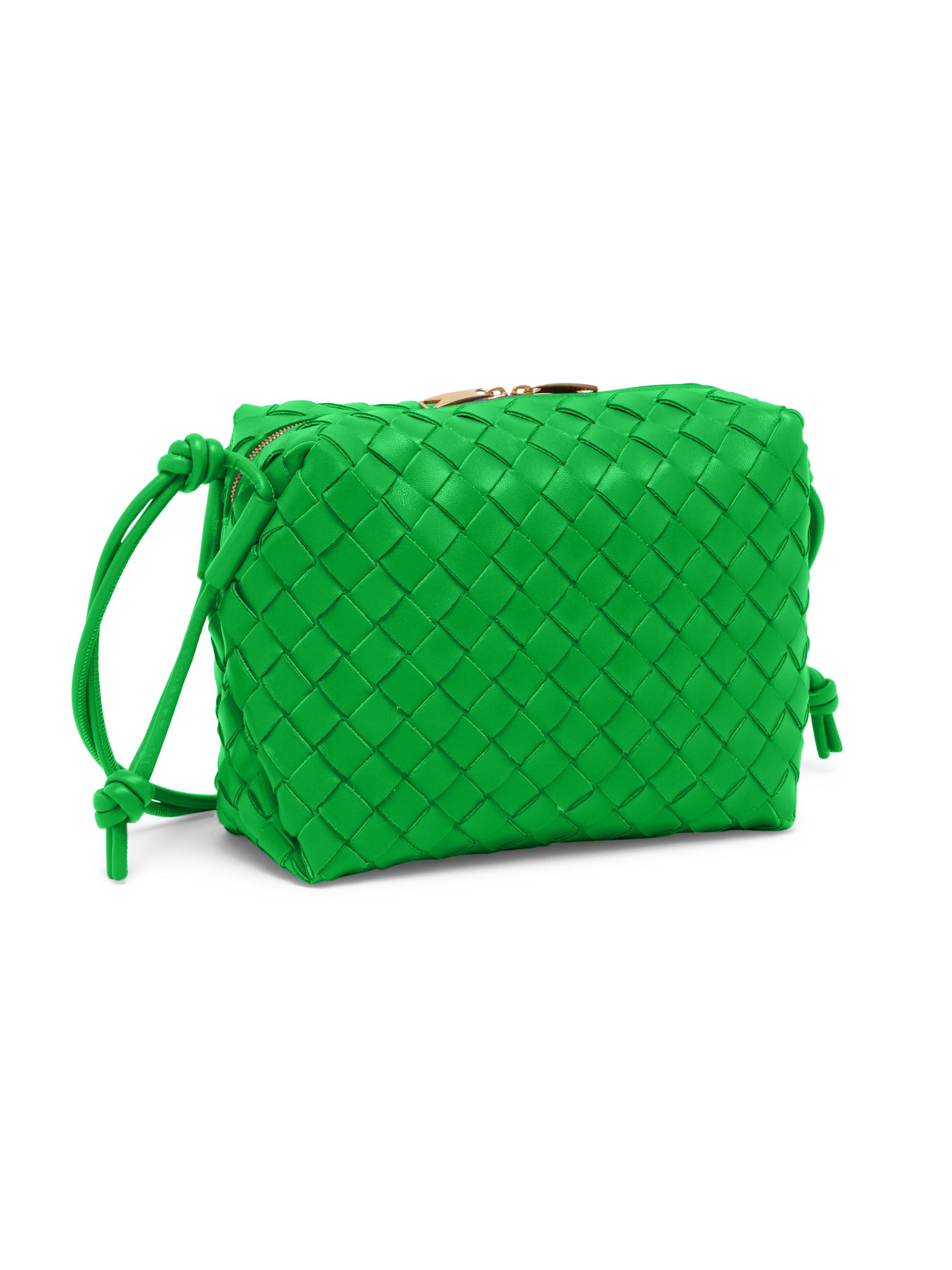 Shop Bottega Veneta Medium Nodini Intrecciato Leather Shoulder Bag 