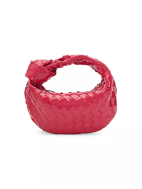 Jodie Candy knotted intrecciato leather tote