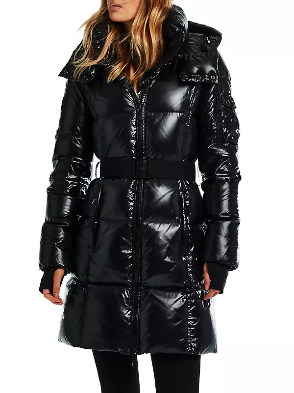 Noho Quilted Hooded Coat
